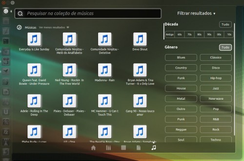 Suas músicas na busca Suas músicas na busca