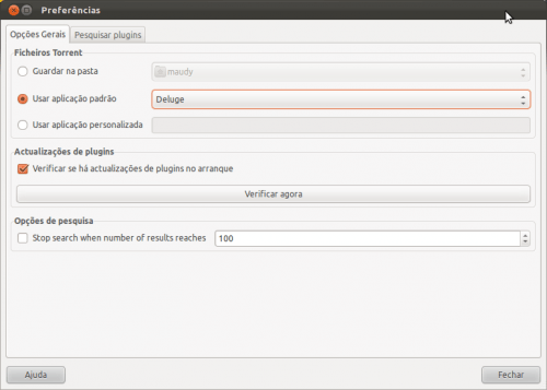 Torrent Search no Ubuntu 11.10