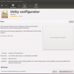 MyUnity na Central de Programas do Ubuntu… mas no 12.04.
