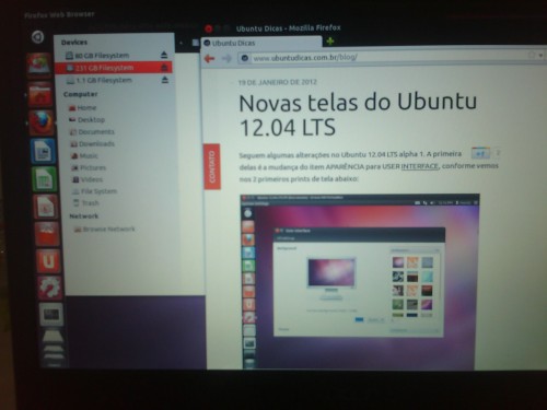 LiveCD - Exemplo Internet