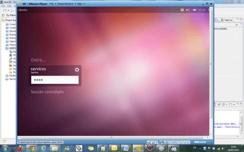 Wubi - Tela Login