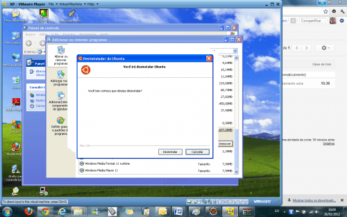 Wubi - Desinstalando o Ubuntu via Wubi